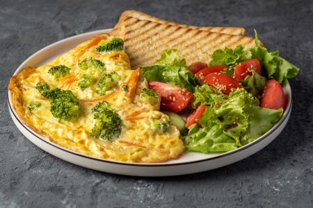 Brokkoli omlet